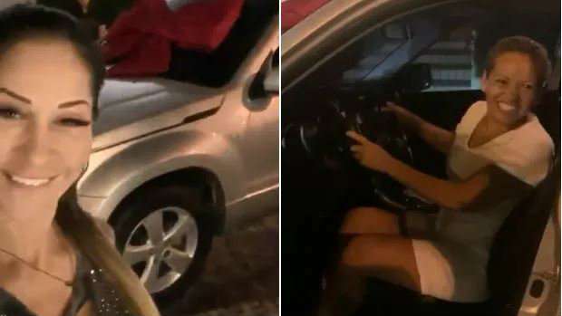 Babá de filha de Mayra Cardi e Arthur Aguiar ganha carro de presente