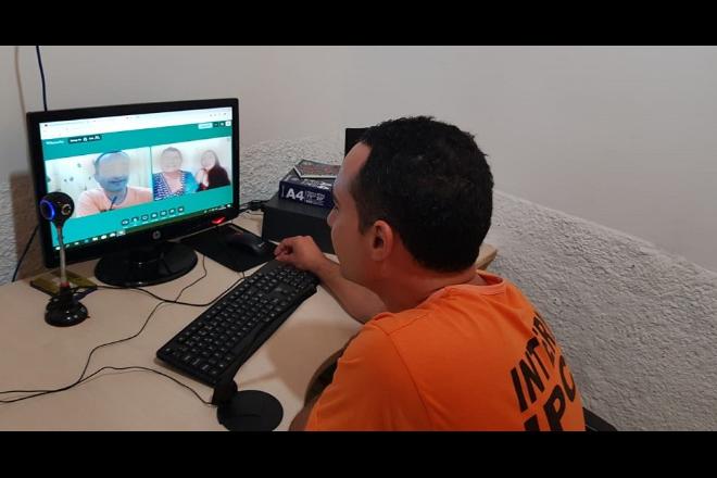 Presos terão visitas virtuais por meio de videochamadas no Estado