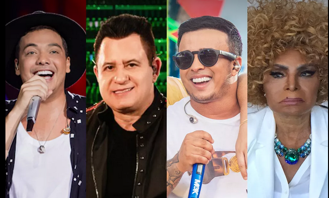 Lives deste sábado 25 de Julho: Wesley Safadão, Bruno & Marrone, Matheus & Kauan, Elza Soares e mais shows