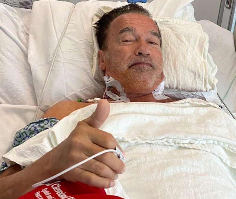 Arnold Schwarzenegger revela ter passado por nova cirurgia no coração