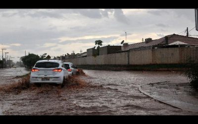 No primeiro dia de verão chove 10% do esperado para todo o mês e ventos chegam a 43 km/h na Capital