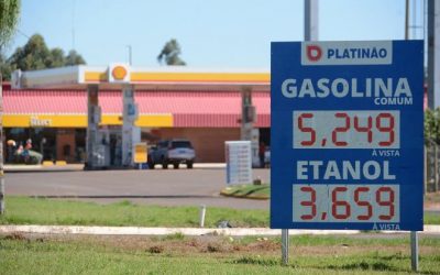 Gasolina aumenta 34% em 2021 e litro já é comercializado a R$ 5,26 em MS