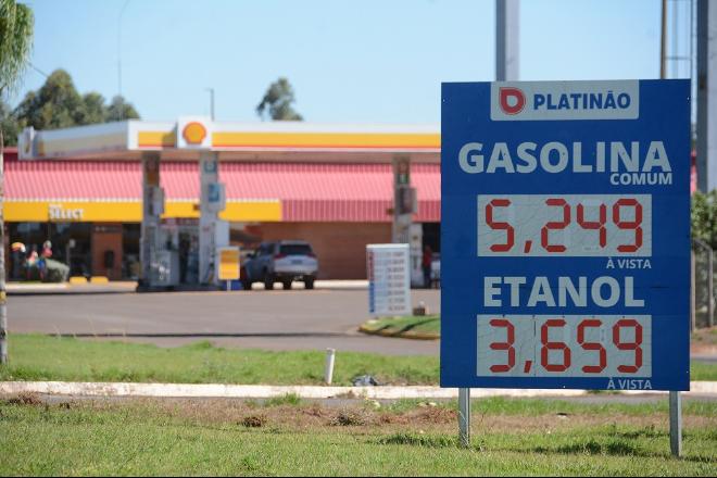 Gasolina aumenta 34% em 2021 e litro já é comercializado a R$ 5,26 em MS