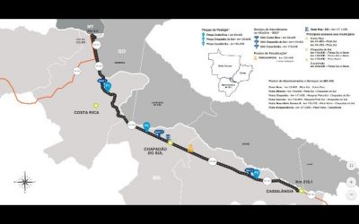Com valores entre R$ 10 e R$ 90, pedágio na rodovia MS-306 começará a ser cobrado em abril