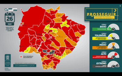 Campo Grande volta para a bandeira vermelha e toque de recolher começará às 21h