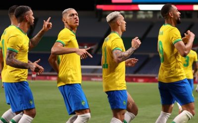 Brasil vence o Egito no futebol masculino e se classifica à semi das Olimpíadas