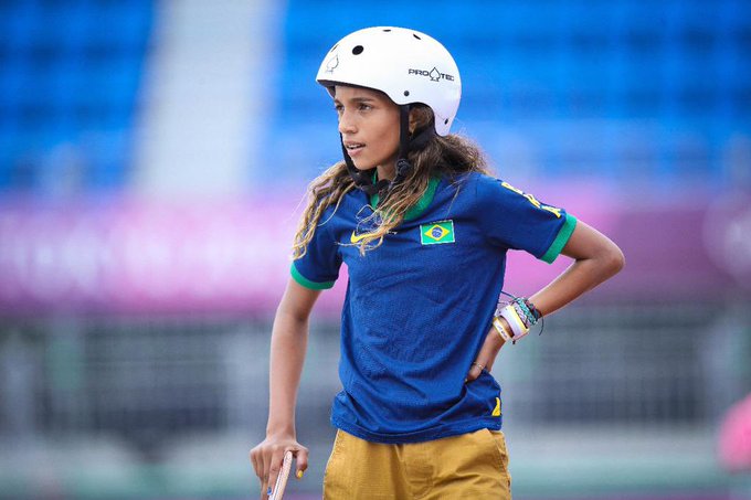 Rayssa Leal, a Fadinha, fatura prata no skate street nas Olimpíadas de Tóquio 2020