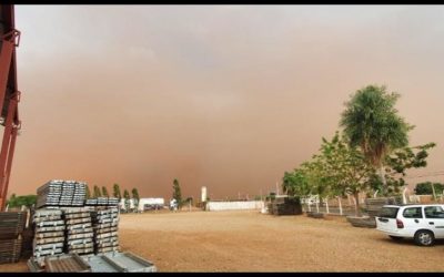 Tempestade de poeira atingiu várias cidades de MS; entenda o fenômeno