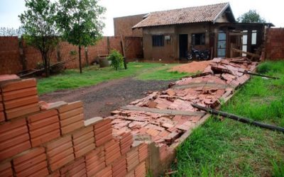 Tempestade derruba árvores e causa “cenas de terror” para moradores de Campo Grande