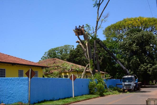 Após uma semana, aulas presenciais são retomadas nas escolas prejudicadas pelo temporal