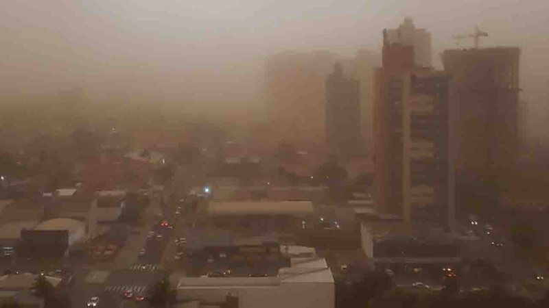 Você lembra? Campo Grande teve vendaval de 144 km/h há 15 anos, diz meteorologista