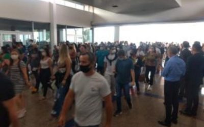 Em Campo Grande, segundo dia de prova da Polícia Civil teve mais de mil abstenções