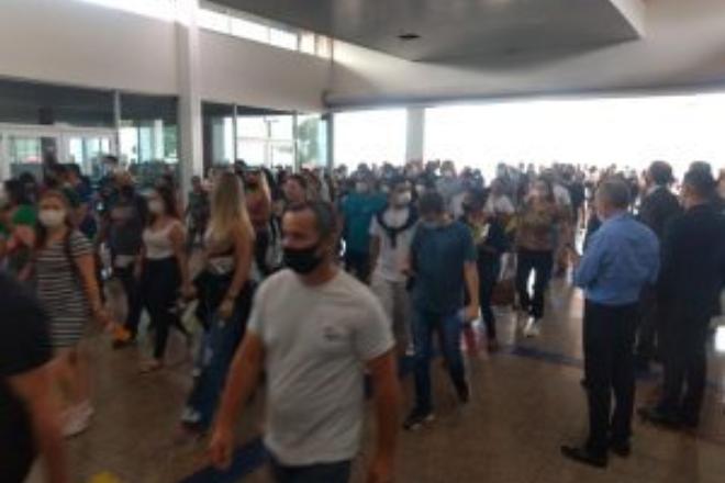 Em Campo Grande, segundo dia de prova da Polícia Civil teve mais de mil abstenções