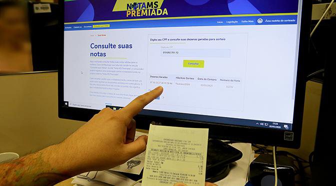 Programa Nota MS Premiada sorteia R$ 300 mil em prêmios neste sábado