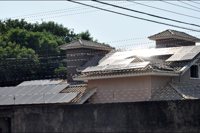 Número de sistemas de energia solar instalados no Estado quadruplica