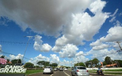 Segunda-feira será de sol, mas a semana terá chuvas isoladas na maior parte de MS