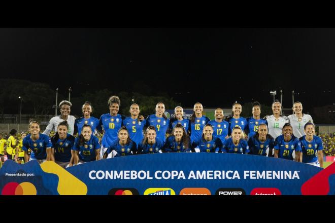 Brasil vence a Colômbia na final e conquista Copa América feminina