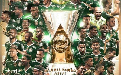 Campeão antes de jogar, Palmeiras chega a seu título brasileiro com maior folga