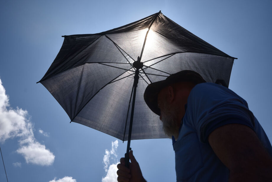 Fim de semana será de calor em todo o Estado, mas chuvas devem continuar