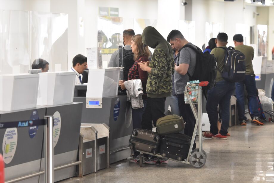 Greve dos tripulantes provoca dois voos atrasados no Aeroporto de Campo Grande