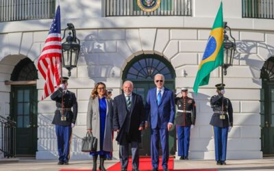 Lula propõe a Biden governança global para clima em visita à Casa Branca