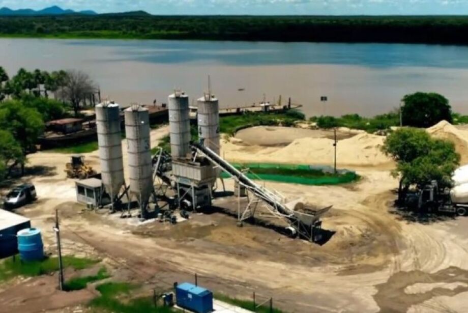 Construções das estacas da ponte Bioceânica estão em 65% no lado do Paraguai