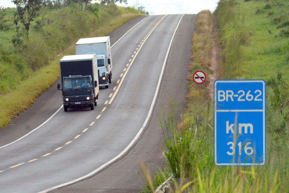 Malha Oeste promete diminuir tráfego de caminhões e reduzir acidentes na BR-262