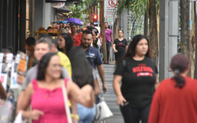 Volume de serviço teve queda de 6,6% no Estado de março para abril