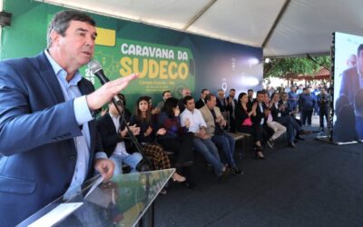 Na Caravana da Sudeco, governador destaca crescimento e bom ambiente de negócios em MS