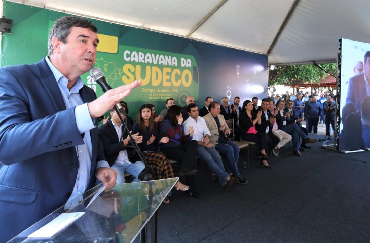 Na Caravana da Sudeco, governador destaca crescimento e bom ambiente de negócios em MS