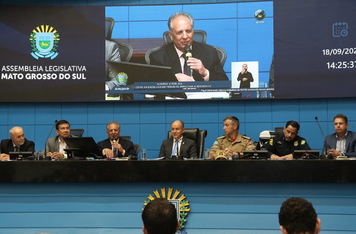 Na Semana Nacional do Trânsito, audiência pública em MS debate índices de acidentes