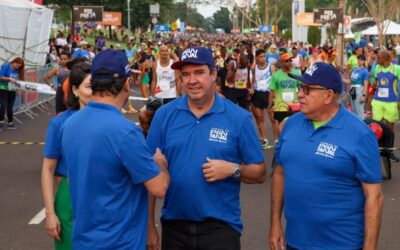 Governador destaca fortalecimento da cultura esportiva em MS na Corrida do Pantanal