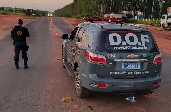 Ações da segurança pública fazem roubos reduzirem na fronteira do Mato Grosso do Sul