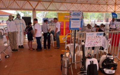 Dia D: Em ação social, SES alerta sobre o combate à dengue, zika e chikungunya