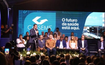 Em Dourados, governador Eduardo Riedel participa da entrega do novo hospital da Cassems