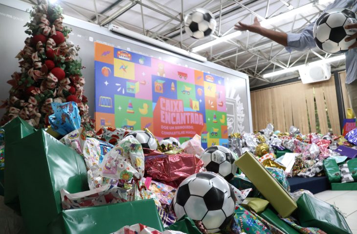 Campanha ‘Caixa Encantada’ encerra arrecadação de brinquedos com evento nesta segunda