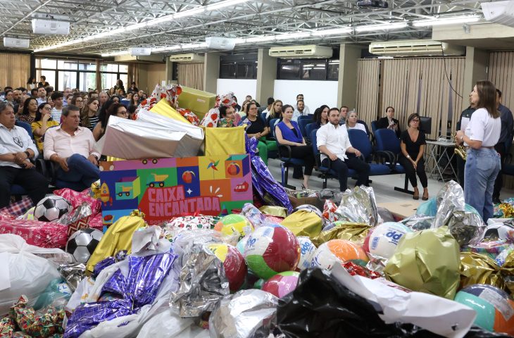 Campanha ‘Caixa Encantada’ arrecada brinquedos para crianças atendidas por 280 instituições