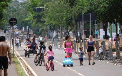 Parque dos Poderes é opção de lazer e atividades para as famílias em mais um fim de semana