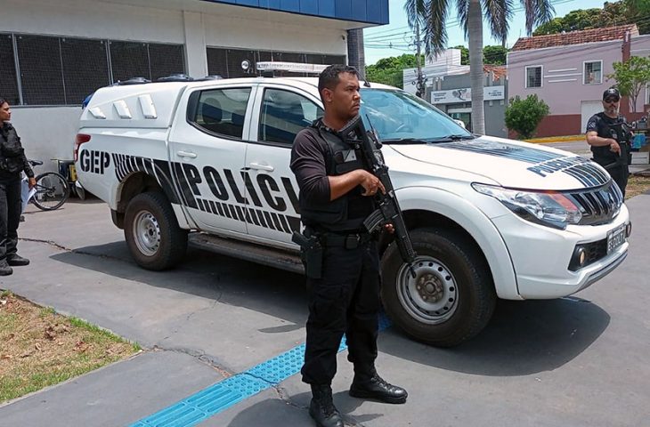 De escoltas à vigilância de muralhas, grupamento da Polícia Penal contribui para reforço da segurança em Corumbá