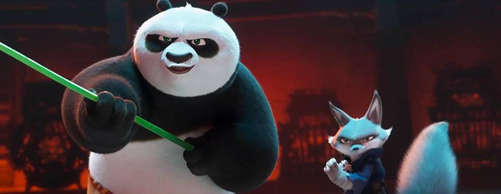 Kung Fu Panda 4 ganha novo pôster com Po e seus amigos; veja