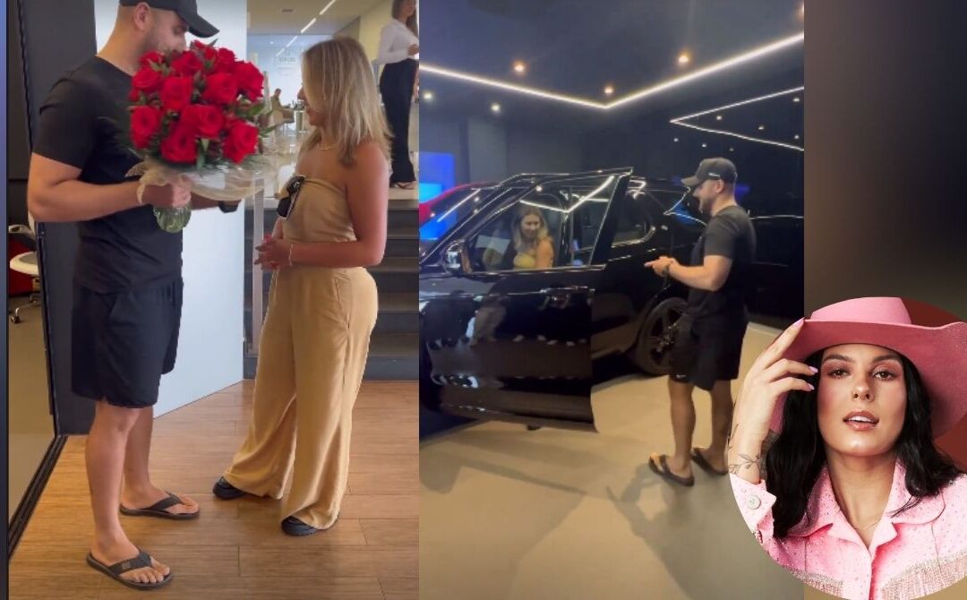 Zé Neto presenteia esposa com carro que custa um show de Ana Castela