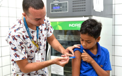 Capital dobra postos de vacinação contra dengue nesta segunda-feira