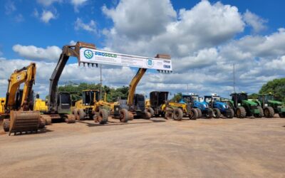 Parceria entre Governo, Itaipu e consórcio de municípios recupera estradas e conserva solo no sul de MS