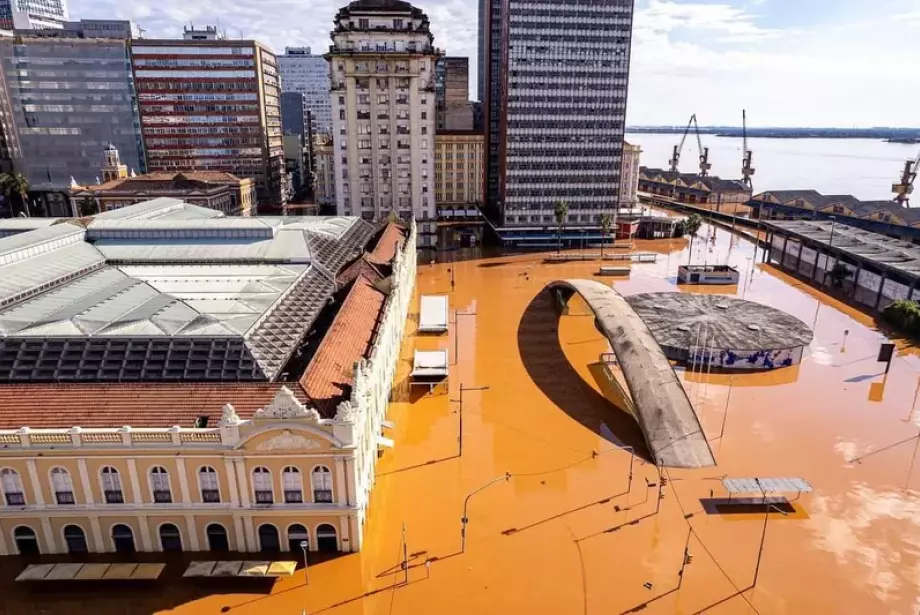 Guaíba pode bater recorde de novo e chegar a 5,5 metros, diz UFRGS